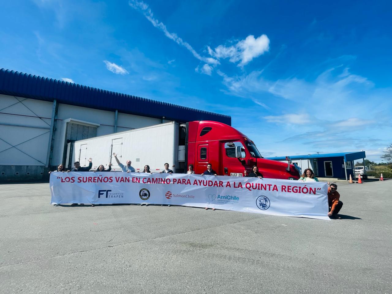 Salmonicultores y mitilicultores se comprometen con afectados por incendios