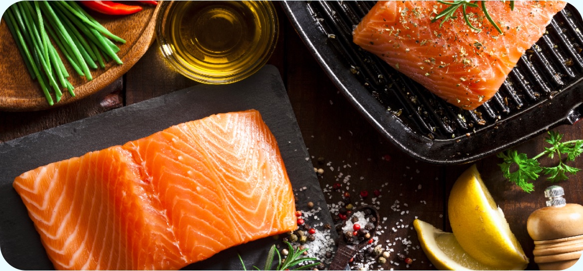 Salmón y caviar chileno conquistan México