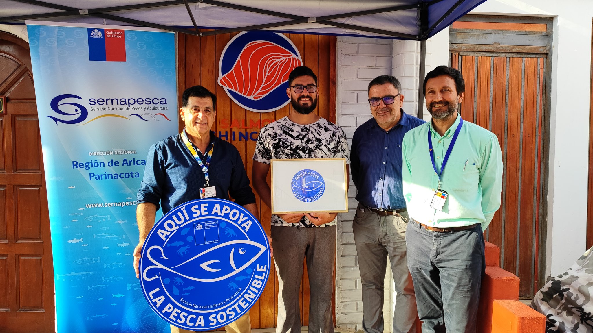 Salmones Chinchorro obtiene el Sello Azul de Sernapesca