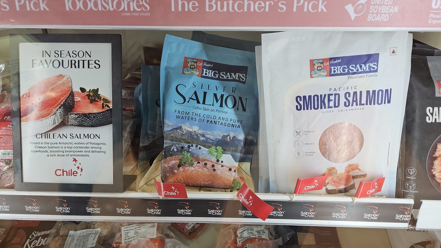 Productos del mar fueron protagonistas de Chile Summit India 2024 