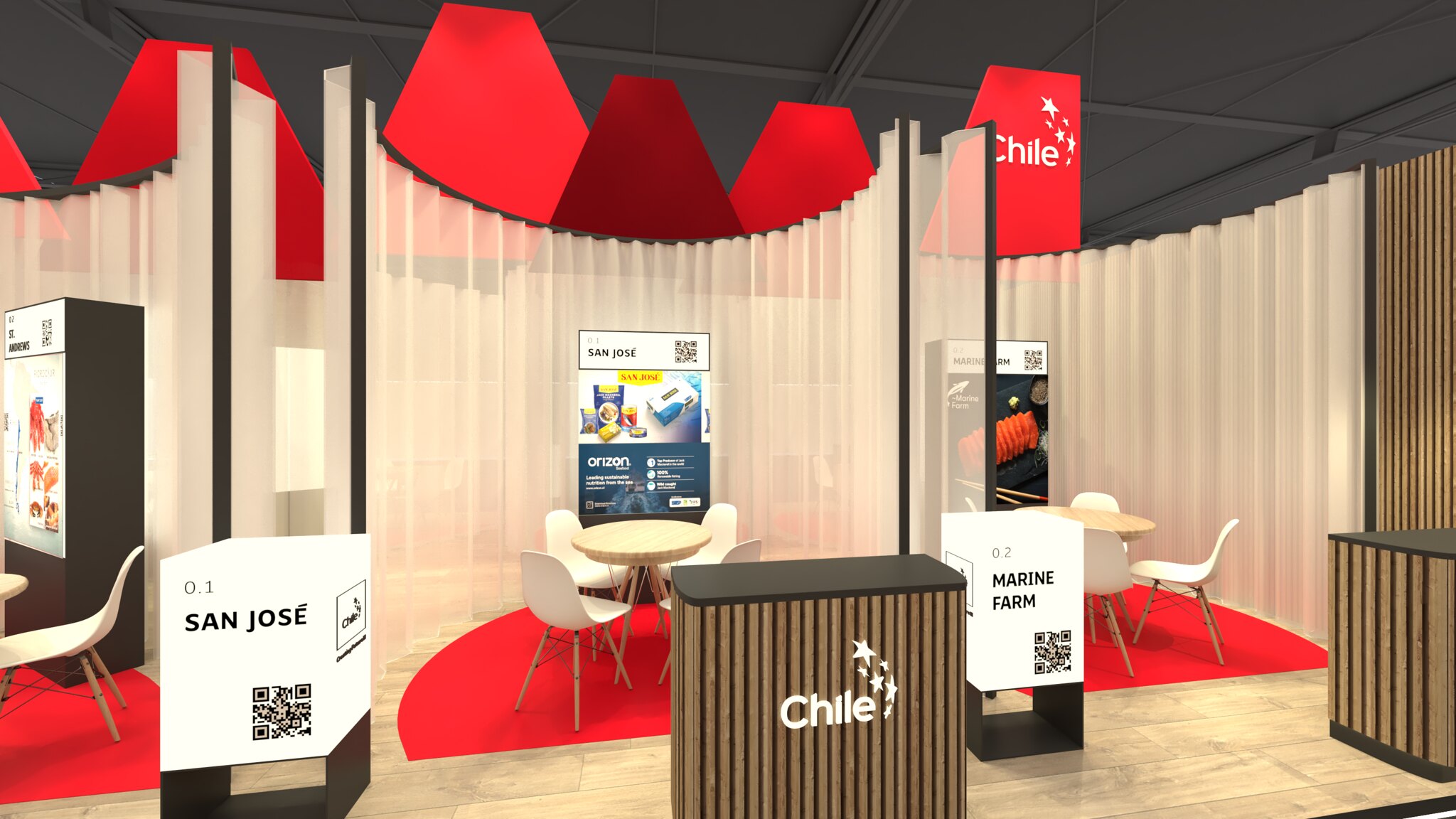 Productos del mar chilenos marcan presencia en la mayor feria de alimentos del mundo