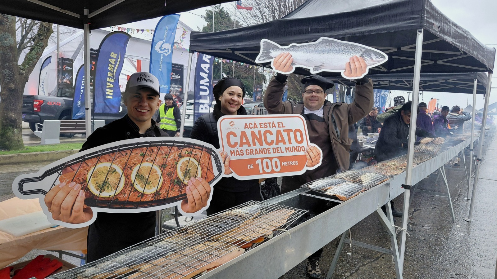 Más de 25 mil asistentes y el cancato más grande del mundo marcan exitoso cierre de la Semana del Salmón